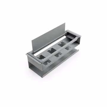 Pasacables rectangular