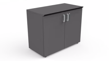 Biblioteca con puertas y top Vetta