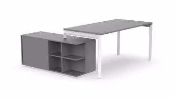 Credenza gerencial abierta