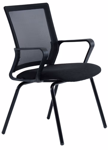 Silla de reunión Link Negra