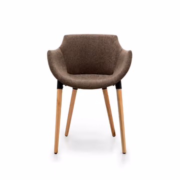 Silla Frida Wood Tapizada
